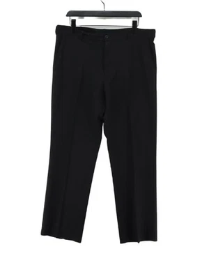 Farah Women's Suit Trousers UK 10 Black 100% Polyester Straight Dress Pants - Image 1 of 4