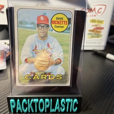 1969 Topps Baseball - #232 Dave Ricketts - St. Louis Cardinals - Vg/EX B2 - Image 1 of 2