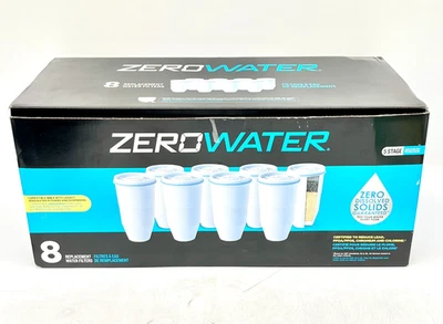 Zerowater 5 Stage Advance Filtration 8 Replacement Filters - Image 1 of 4