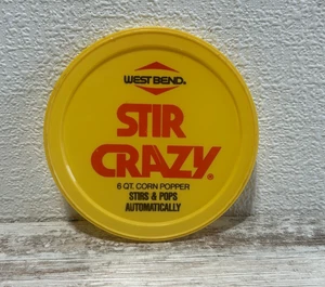 West Bend STIR CRAZY Popcorn Corn Popper 5346-2 parte di ricambio coperchio superiore - Foto 1 di 1