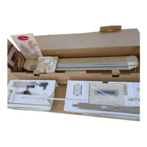 Macchina per maglieria Brother KH-355 - colore crema, , include manuale - Foto 1 di 7