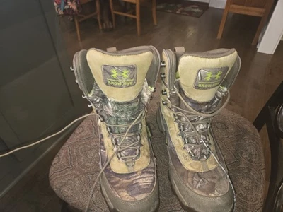 Under Armour Brow Tine Hunting Boots Men 10.5 Primaloft 400G Insulation - Image 1 of 4