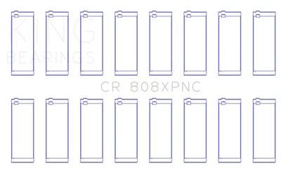 Juego de rodamientos de varilla de conexión de motor King Engine Rodamientos Cr 808Xpnc Foto 1 de 4