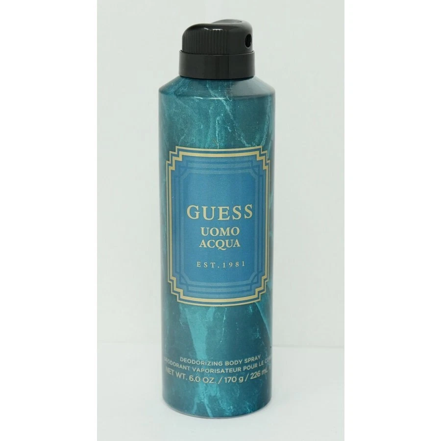 Guess Men's Uomo Acqua дезодорант 6 унций ароматы 0085715336644 - Изображение 1 из 1