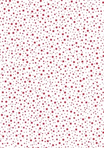 Scatola di cartone fantasia "mini stelle", 50 x 70 cm - Foto 1 di 7