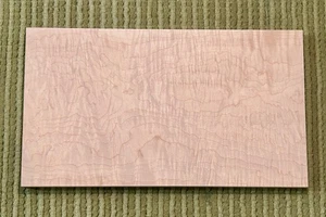Curly Tiger Soft Maple Lumber 14-3/4" x 8-3/8" x 7/8" Heavy Figures - Bild 1 von 2