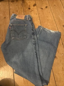 Levi's 582 Herren Jeans Straight Leg Blau W30 L32 - Bild 1 von 7