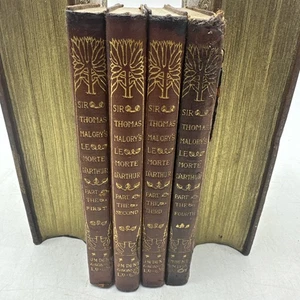 Sir Thomas Mallory’s - Le Morte D’Arthur- 4 Vol. -JM Sent-AC105 - Picture 1 of 21