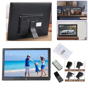 15.4"Electronic Picture LED Digital Photo Frame Video Player Clock Music Dispaly - Picture 1 of 23