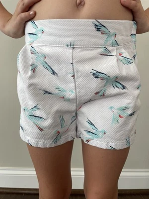 Janie and Jack size 6 girls shorts hummingbird - Image 1 of 4