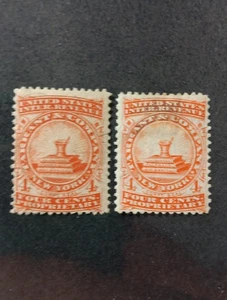 U.S.A MATCH AND MEDICINE STAMPS SCOTT RS241b&d. - Picture 1 of 2