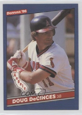 1986 Donruss Doug DeCinces #57 - Image 1 of 2