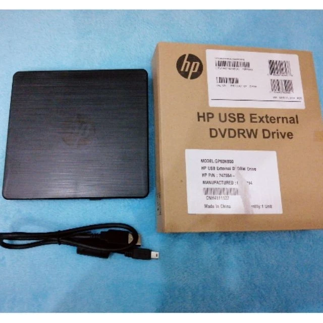 Unidad DVDRW externa HP USB modelo GP60NB60 Foto 1 de 1