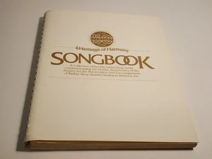 SPEBSQSA Heritage Of Harmony Songbook Burt Szabo 1988 - Bild 1 von 6