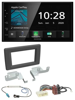 Kenwood Bluetooth MP3 DAB USB 2DIN Autoradio für Renault Master (ab 2019) - Bild 1 von 4