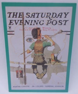 1994 Comic Images Norman Rockwell 2 The Saturday Evening Post Promo Card - Picture 1 of 2