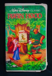 ROBIN HOOD~VHS Tape~A Walt Disney Classic! - Foto 1 di 3