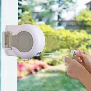 26M Retractable Washing Line - White - Picture 1 of 1