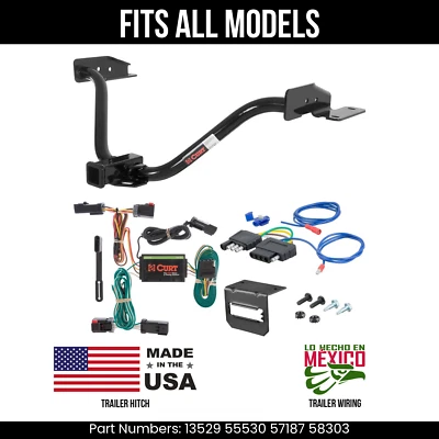 Enganche de remolque Chrysler Pacifica 04-08 + cableado de 5 pines se adapta a todos los modelos remolque de corte Foto 1 de 4