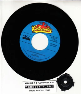 ERNEST TUBB Walking The Floor Over You & Waltz Across Texas 7" 45 rpm record NEW - Picture 1 of 1