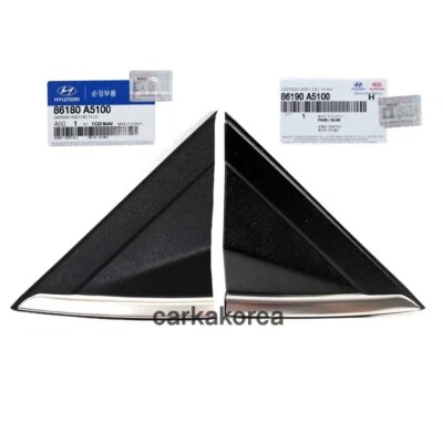 Genuine Fender Corner Trim Molding Left Right 2EA For Hyundai Elantra GT 2013-17 - Imagem 1 de 4