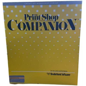 The Print Shop Companion - Commodore 64/128 - Imagen 1 de 1