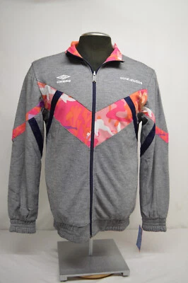 NEW UMBRO X CORAL STUDIOS MEN'S REVERSIBLE JACKET Black  SIZE SMALL - Image 1 of 4