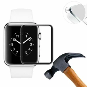 Pour Apple Watch série 3 vitre protection écran verre trempé INTEGRAL 3D 38/42mm - Picture 1 of 2