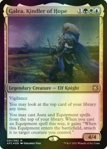 MTG Galea, Kindler of Hope Foil ** Forgotten Realms Commander ** English (NM) - Picture 1 of 2