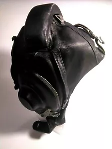 Soviet vintage aviation helmet. Leather. Original - Picture 1 of 12