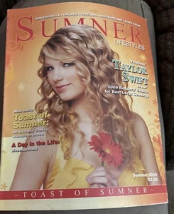 Taylor Swift 2009 Sumner Lifestyles Hendersonville Magazine Rare Newsstand Copy - Imagen 1 de 8