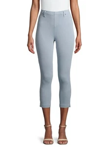 Time & Tru Women's Capri Jeggings Blue Size X-SMALL (0-2) NEW Stretch - Picture 1 of 3