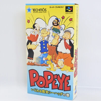 Super Famicom POPEYE Unused/Faded Nintendo 2133 sf - Image 1 of 4