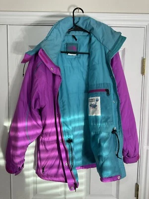 Abrigo Vintage North Face Grande Mujer Talla 12 Años 90 Invierno Ultrex Chaqueta Impermeable Foto 1 de 4