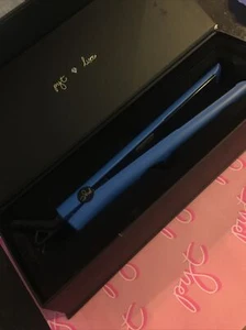 New PYT 1.25" Titanium ION fusion 2.0 hair straightener Flat Iron Styling Blue - Picture 1 of 4