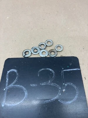 1965-1968 FORD GALAXIE MERCURY MONTEREY LTD CINTO DE SEGURANÇA PARAFUSO ESPAÇADORES ARRUELAS! - Imagem 1 de 4