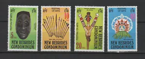 RF Nouvelles-hébrides 1979 Festival des arts série de 4 timbres neufs MNH/TR7441 - Picture 1 of 1
