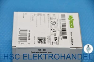 Controlador WAGO 750-891 Modbus TCP; 4. Generación; 2 x ETHERNET - Imagen 1 de 3