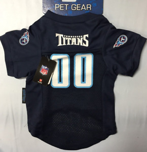 Tennessee Titans NFL Pet Dog Jersey LARGE