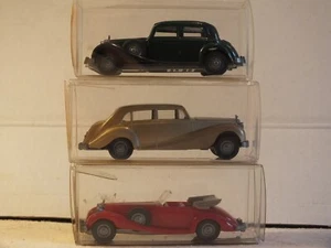Wiking Lotto 3 modelli Rolls Royce Mercedes nuovi in astuccio - Foto 1 di 4