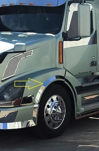 Volvo VNL Front Wheel Fender Trim 2003 & Newer # 14860 - Picture 1 of 2