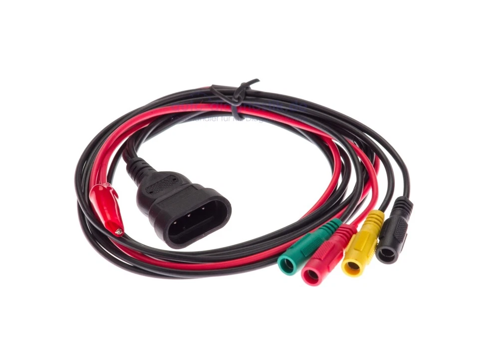 Bosch KTS Fiat 3Pin OBD1 OBD2 Adapterkabel auf 4 Bananenstecker NEU - Bild 1 von 1