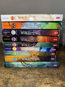 WINGS OF FIRE Series by Tui T. Sutherland Mixed lot of 10 books - Picture 1 of 3