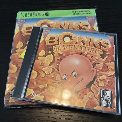 Bonk’s Adventure Turbo Grafx 16 CIB TG-16 Complete With Box Nice! 🔥 - Image 1 of 4