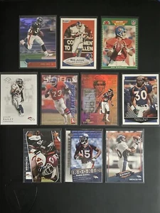 Lote de los Denver Broncos con Ed McCaffrey MVP Theatre, Brandon Marshall RC, Bailey - Imagen 1 de 2