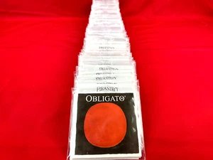 Set di corde per violino 100% autentico Pirastro Obligato 3/4-1/2 medio - Foto 1 di 2