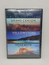 NATIONAL PARKS Grand Canyon Yellowstone Yosemite Park Virtual Tour DVD - NEW