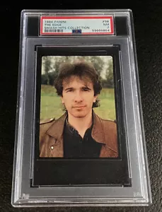U2 The Edge Rookie Card PSA 7 1984 Panini Smash Hits Collection Pop 1 Music HOF - Picture 1 of 3