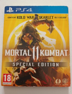 MORTAL KOMBAT 11 SPECIAL EDITION PAL FR  PS4 COMPLET TBE  - Photo 1/4