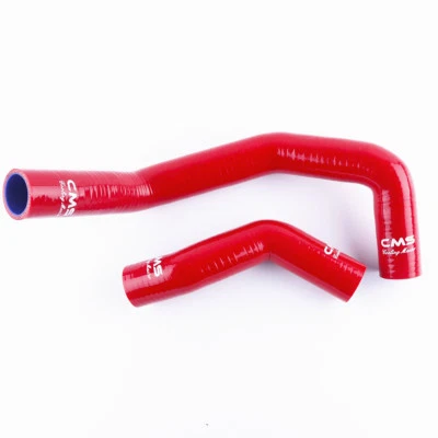 Red Silicone Radiator Hose Kit for 1986-1991 Mazda RX7 RX-7 FC3S NA & Turbo 1.3L - Image 1 of 4